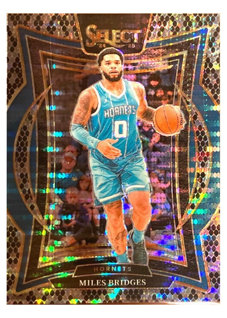 2024-25 Panini Select Base Set Miles Bridges #8 card