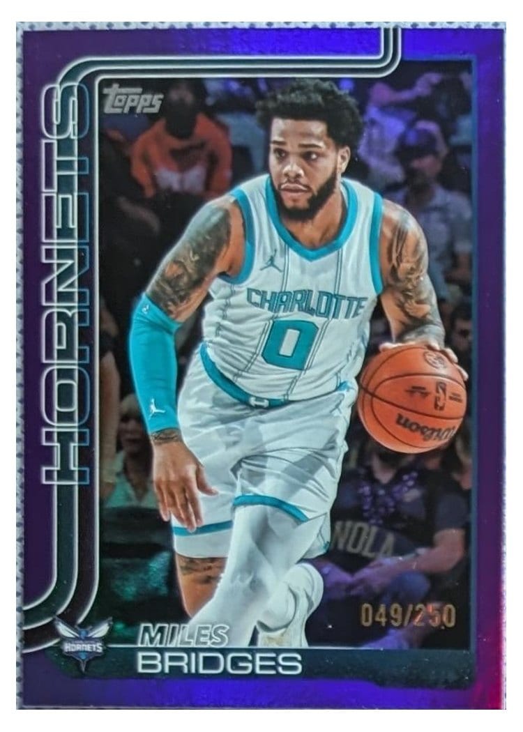 2025-26 Topps Base Set Miles Bridges #69 card