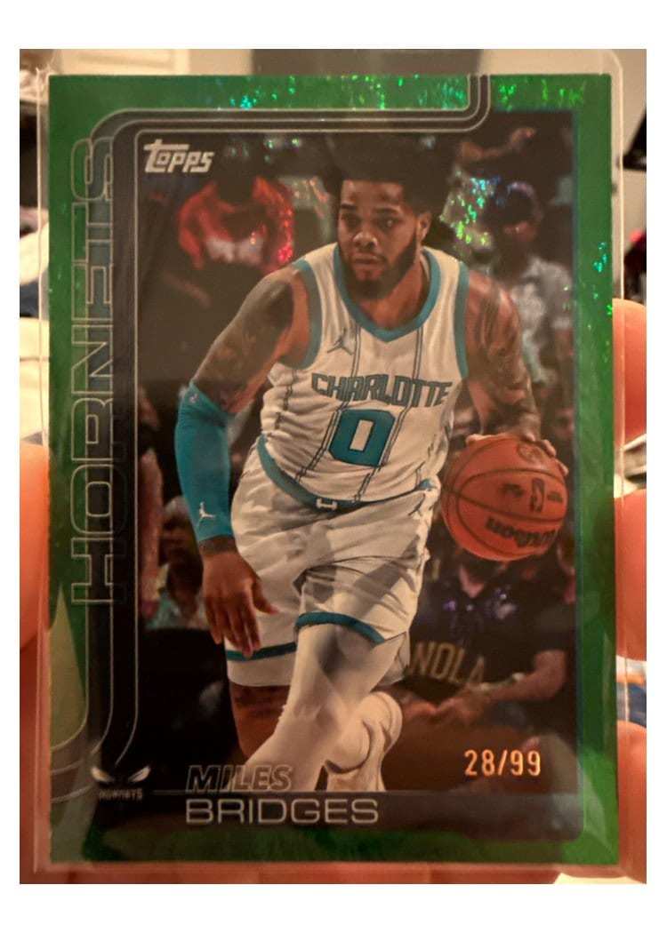 2025-26 Topps Base Set Miles Bridges #69 card