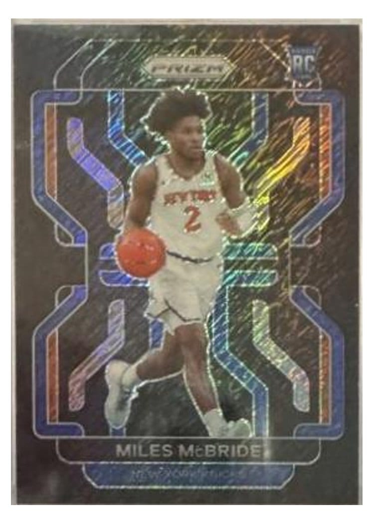 2021-22 Panini Prizm Base Set Miles McBride #283 card