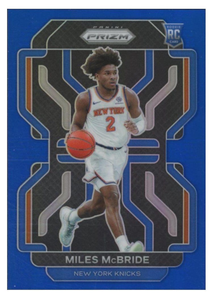 2021-22 Panini Prizm Base Set Miles McBride #283 card