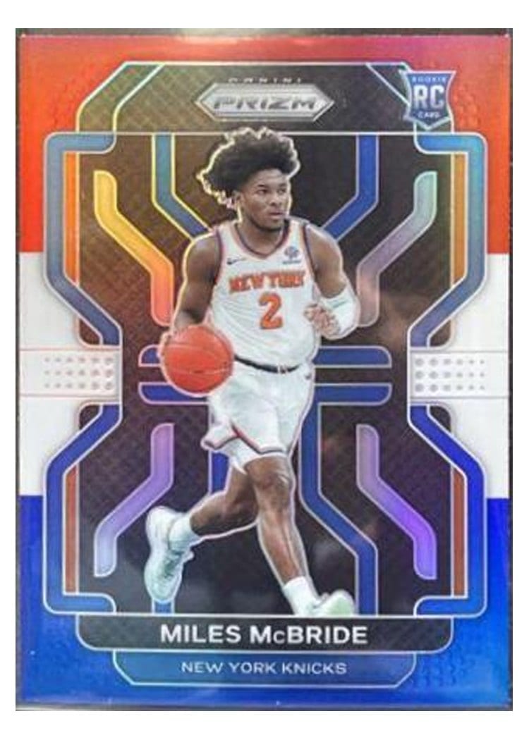2021-22 Panini Prizm Base Set Miles McBride #283 card