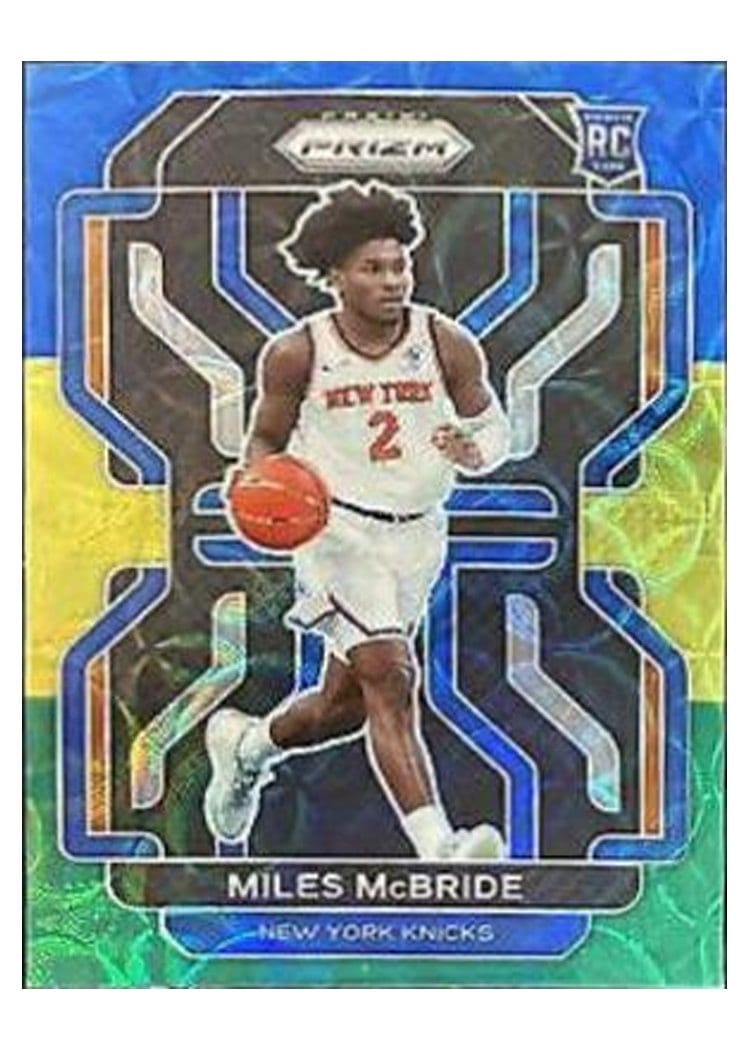 2021-22 Panini Prizm Base Set Miles McBride #283 card