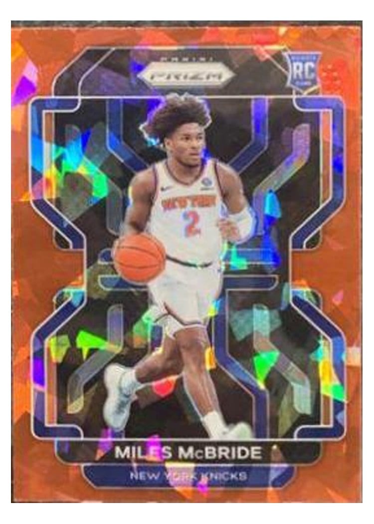 2021-22 Panini Prizm Base Set Miles McBride #283 card