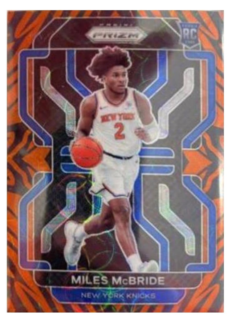 2021-22 Panini Prizm Base Set Miles McBride #283 card