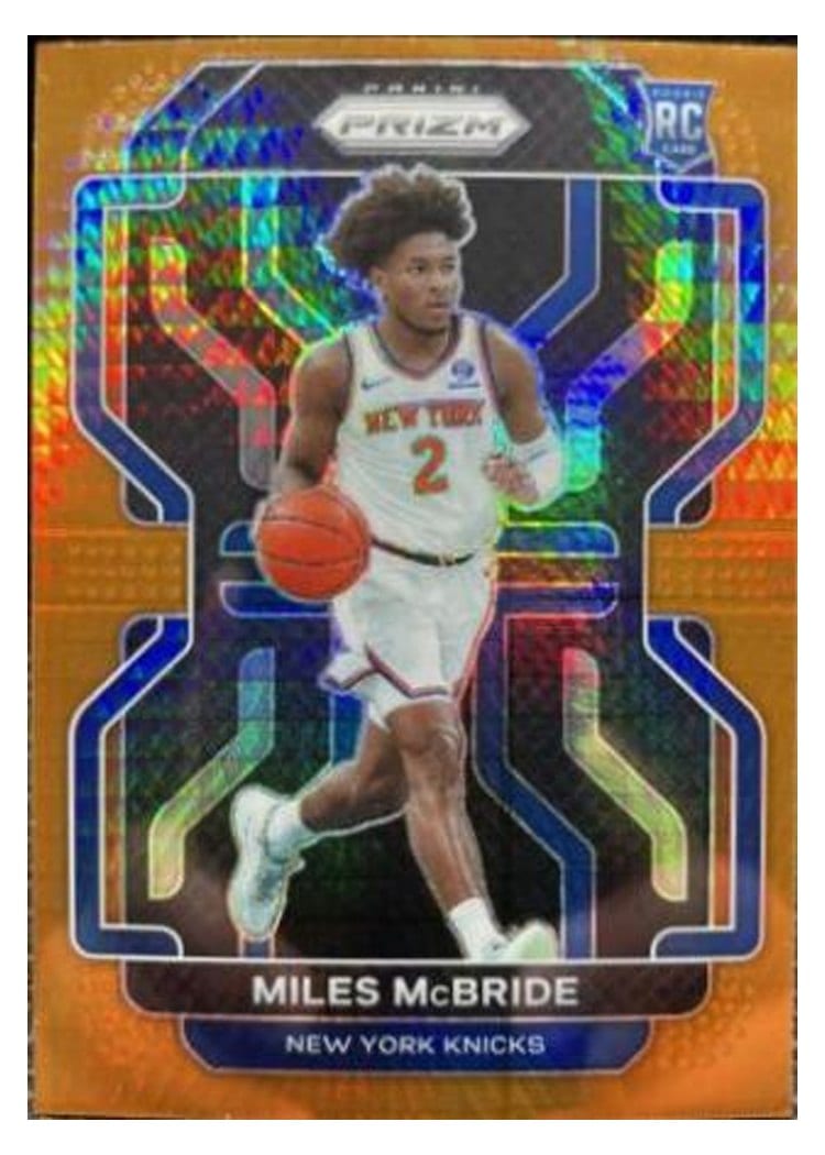 2021-22 Panini Prizm Base Set Miles McBride #283 card