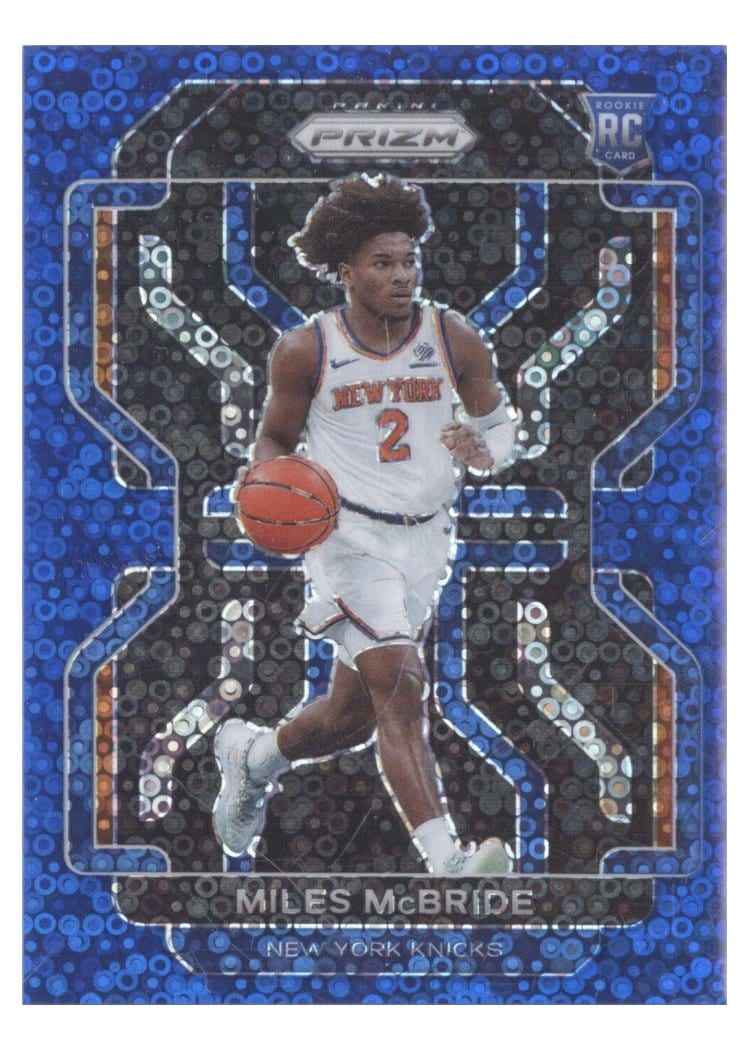 2021-22 Panini Prizm Base Set Miles McBride #283 card