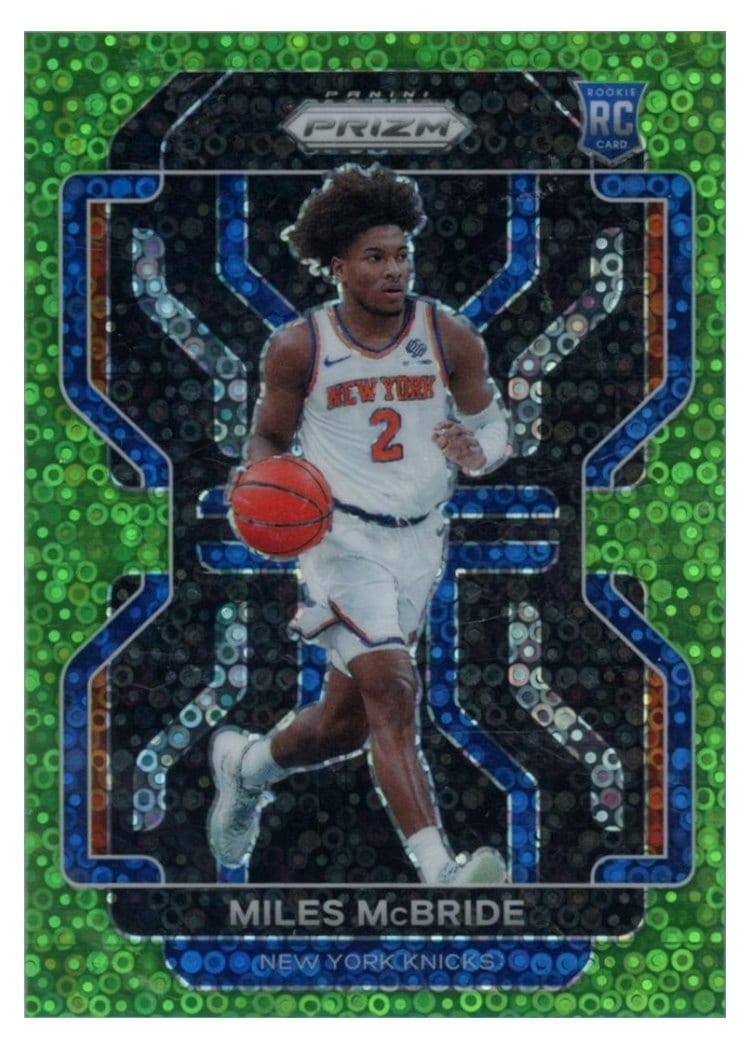2021-22 Panini Prizm Base Set Miles McBride #283 card