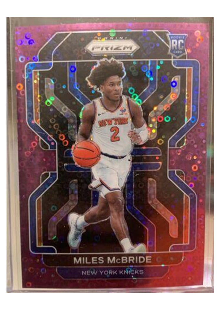 2021-22 Panini Prizm Base Set Miles McBride #283 card