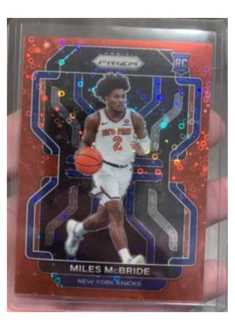 2021-22 Panini Prizm Base Set Miles McBride #283 card