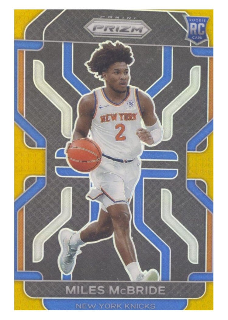 2021-22 Panini Prizm Base Set Miles McBride #283 card