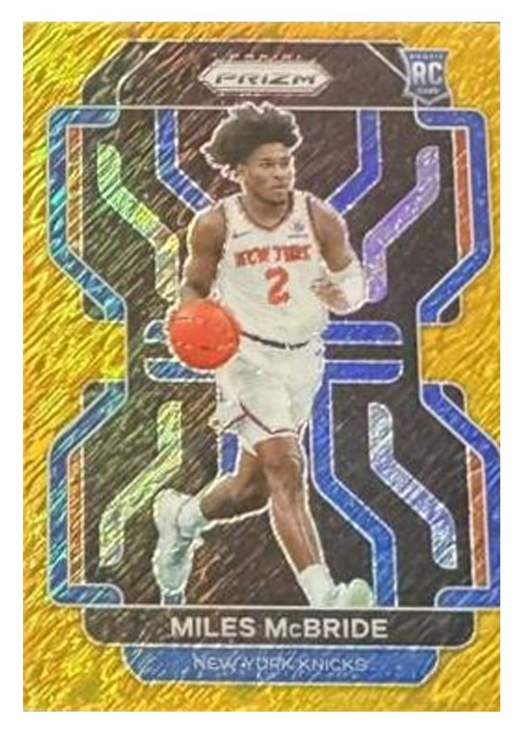 2021-22 Panini Prizm Base Set Miles McBride #283 card