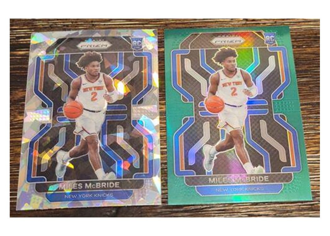 2021-22 Panini Prizm Base Set Miles McBride #283 card