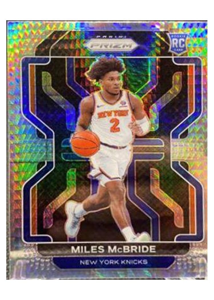 2021-22 Panini Prizm Base Set Miles McBride #283 card