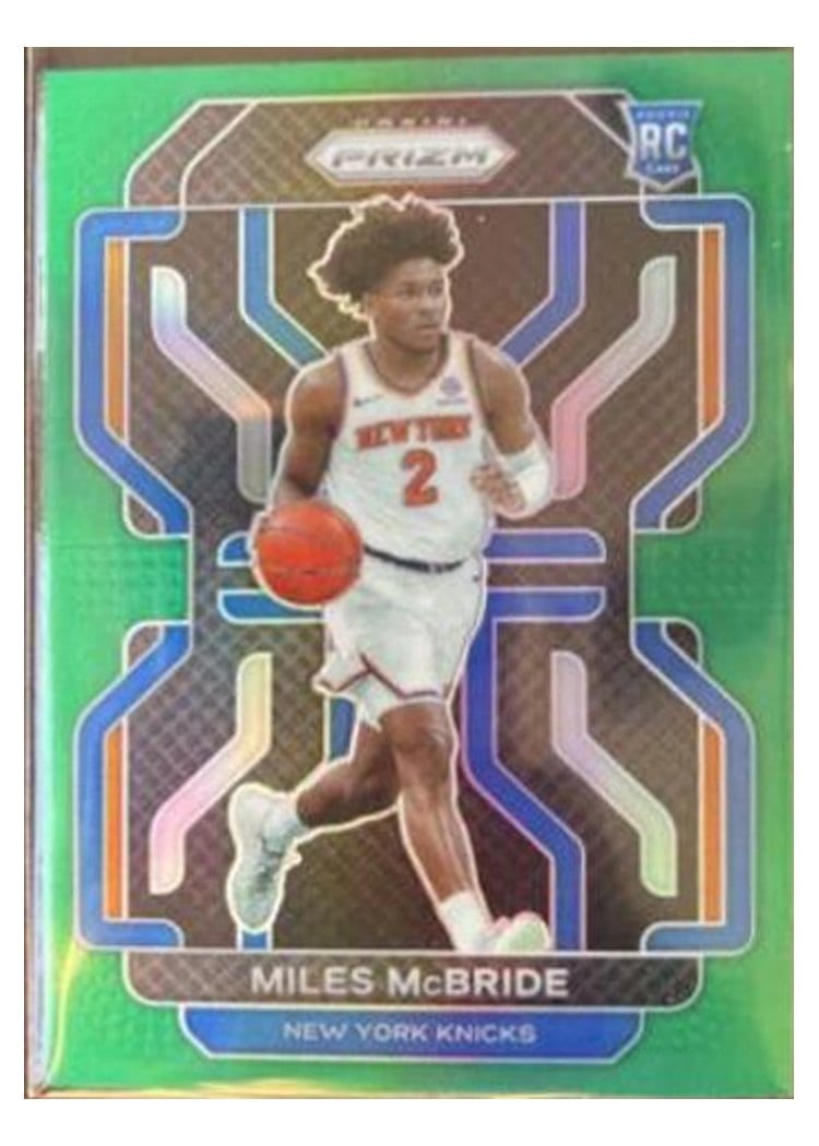 2021-22 Panini Prizm Base Set Miles McBride #283 card