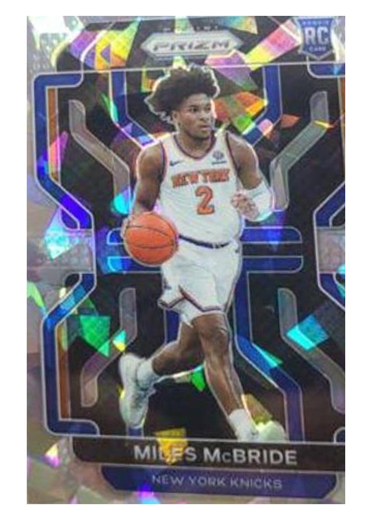 2021-22 Panini Prizm Base Set Miles McBride #283 card