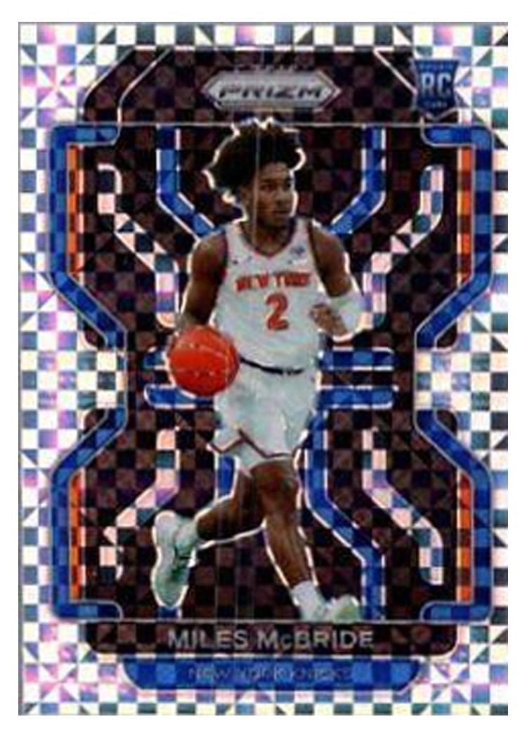 2021-22 Panini Prizm Base Set Miles McBride Lucky Envelope Prizm #283 card