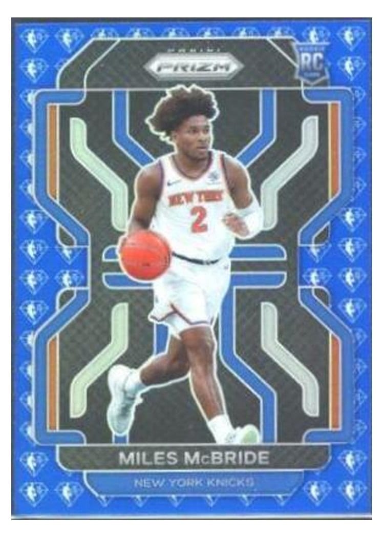 2021-22 Panini Prizm Base Set Miles McBride #283 card