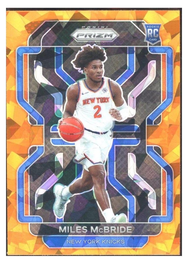 2021-22 Panini Prizm Base Set Miles McBride #283 card