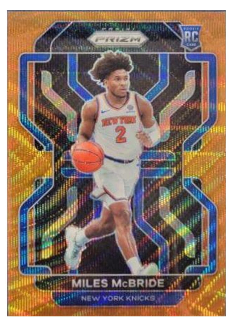 2021-22 Panini Prizm Base Set Miles McBride #283 card