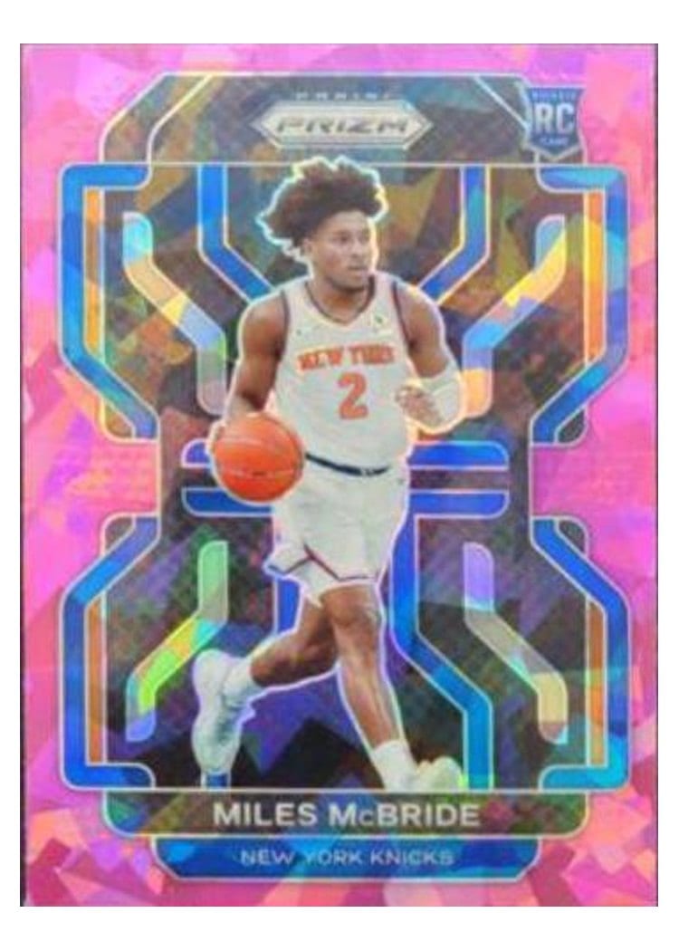 2021-22 Panini Prizm Base Set Miles McBride #283 card