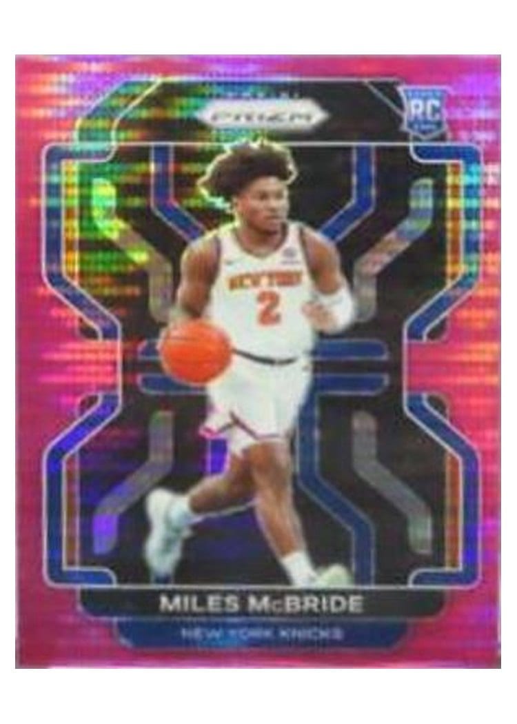 2021-22 Panini Prizm Base Set Miles McBride #283 card
