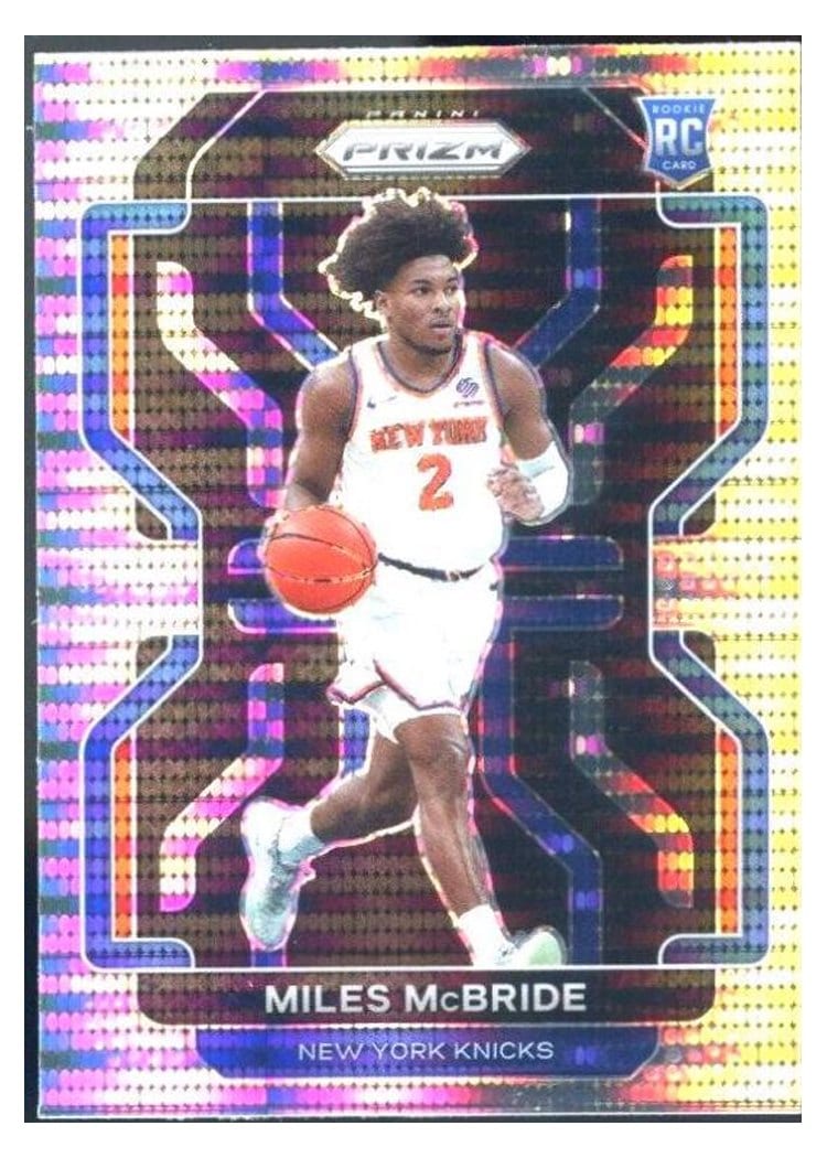2021-22 Panini Prizm Base Set Miles McBride #283 card