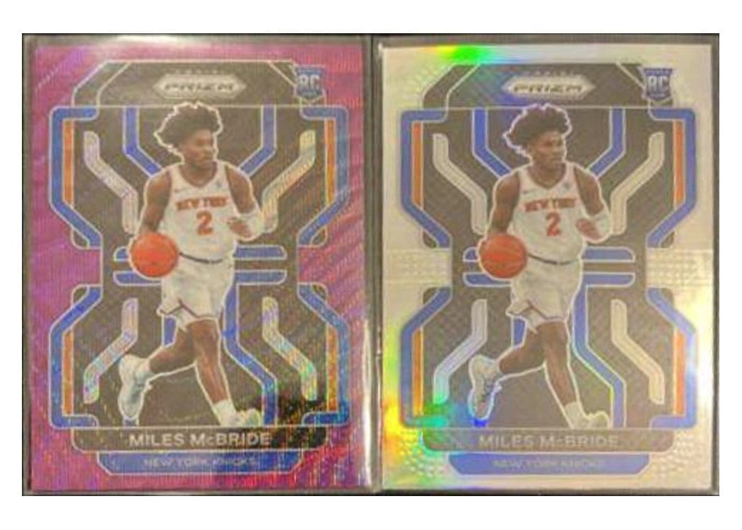 2021-22 Panini Prizm Base Set Miles McBride #283 card
