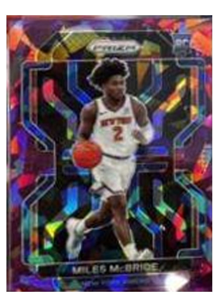 2021-22 Panini Prizm Base Set Miles McBride #283 card
