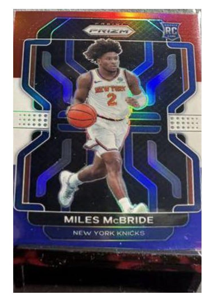 2021-22 Panini Prizm Base Set Miles McBride #283 card