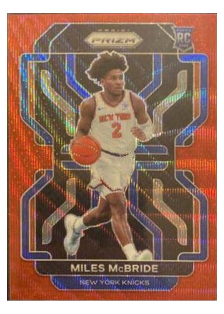 2021-22 Panini Prizm Base Set Miles McBride #283 card