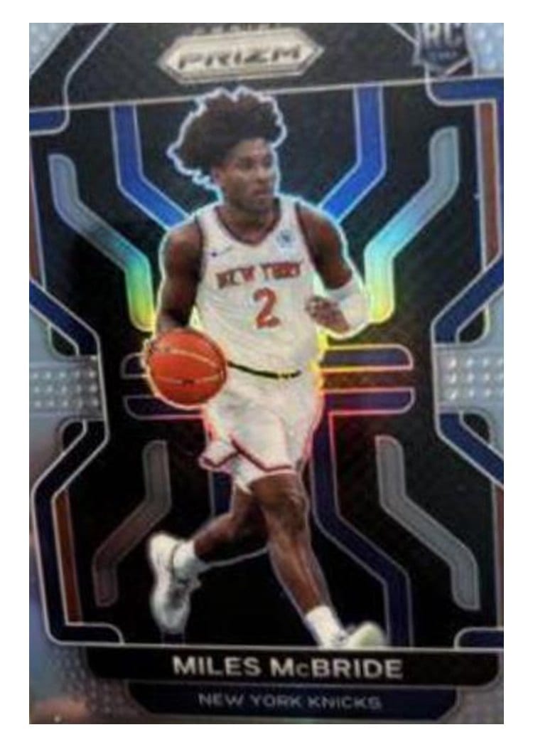 2021-22 Panini Prizm Base Set Miles McBride #283 card