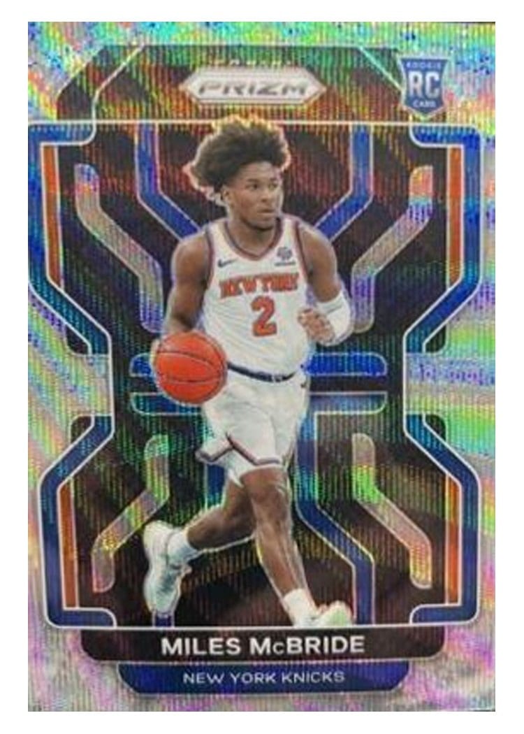 2021-22 Panini Prizm Base Set Miles McBride #283 card