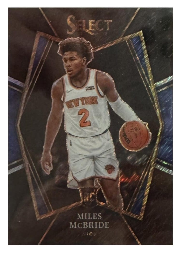 2021-22 Panini Select Base Set Miles McBride #157 card