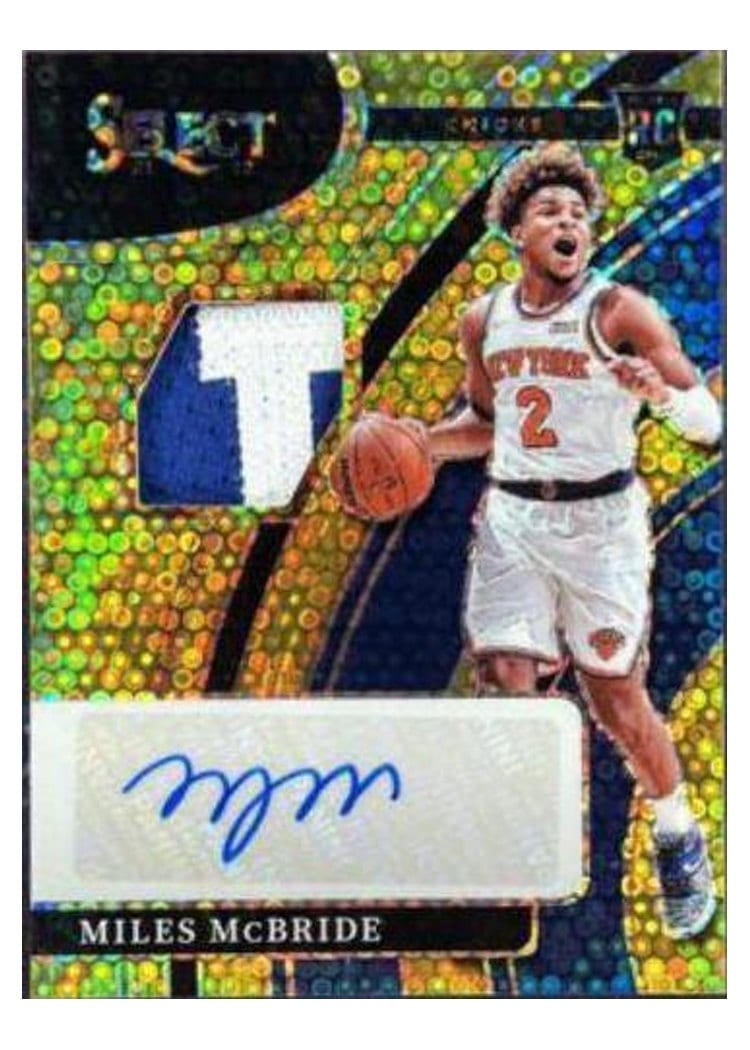 2021-22 Panini Select Base Set Miles McBride #157 card