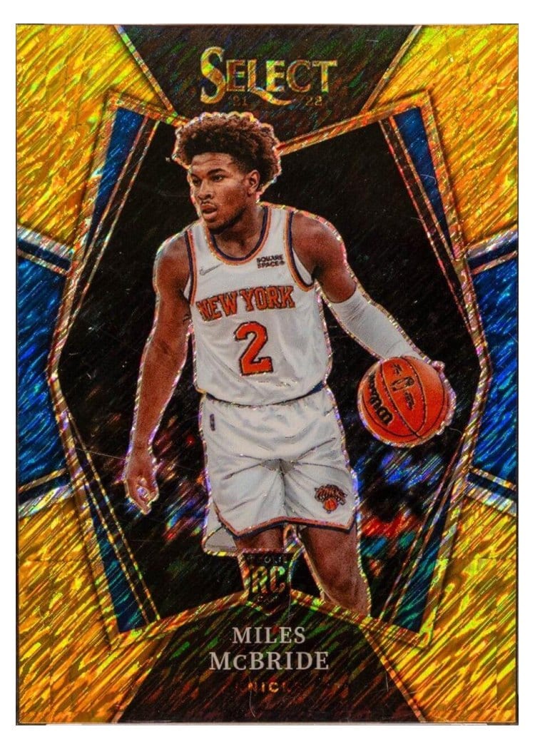 2021-22 Panini Select Base Set Miles McBride #157 card