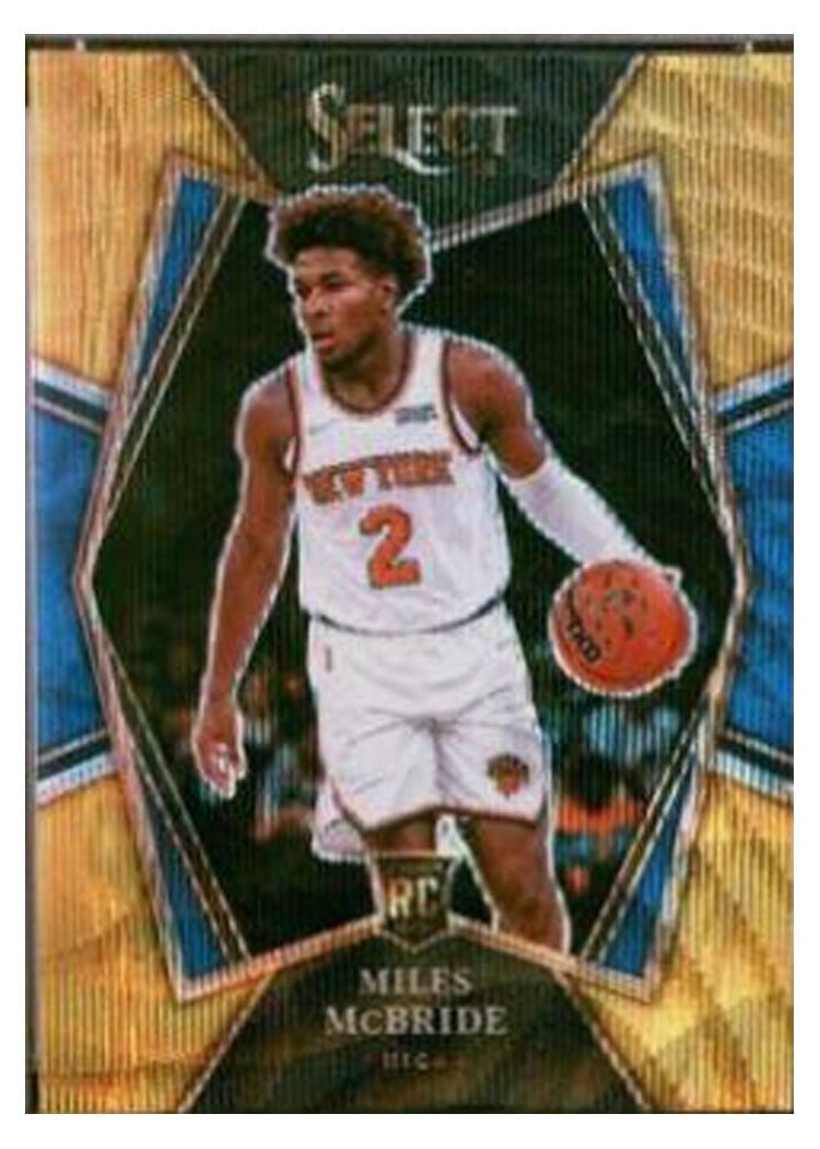 2021-22 Panini Select Base Set Miles McBride #157 card