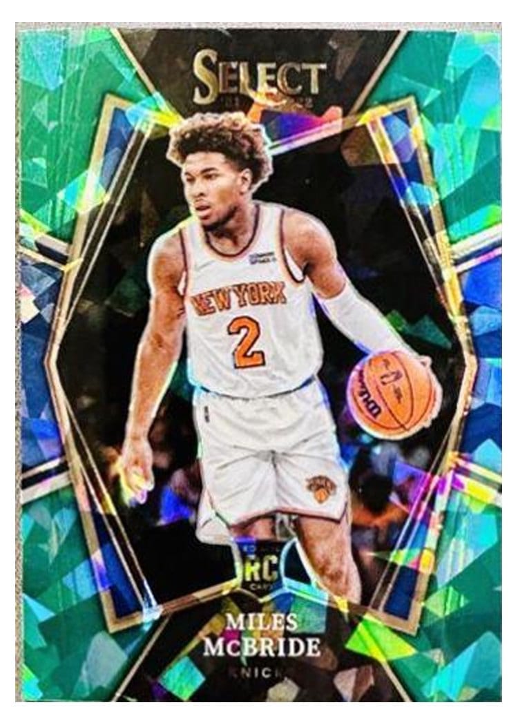 2021-22 Panini Select Base Set Miles McBride #157 card