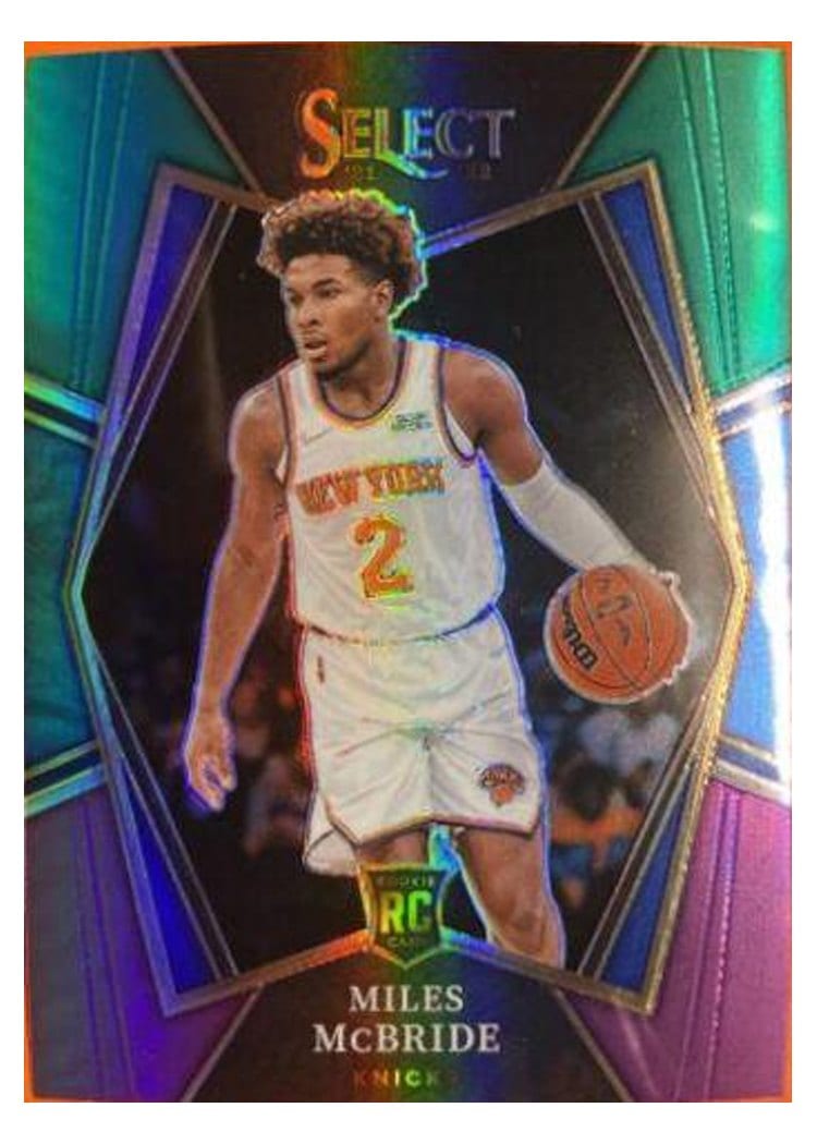 2021-22 Panini Select Base Set Miles McBride #157 card