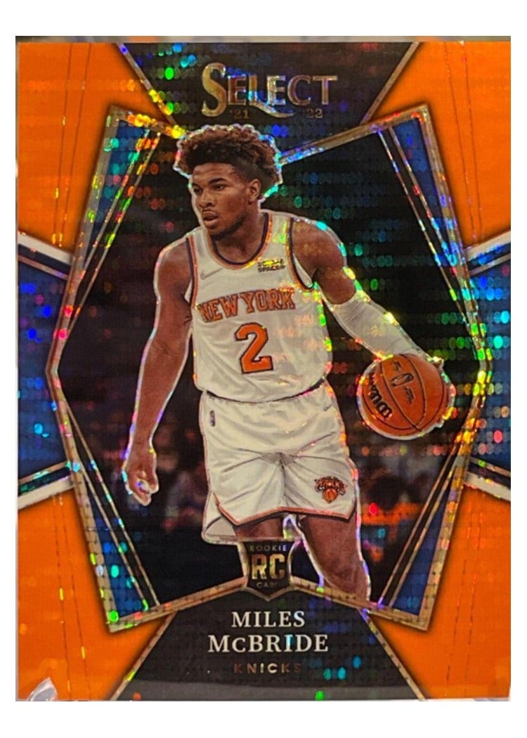 2021-22 Panini Select Base Set Miles McBride #157 card