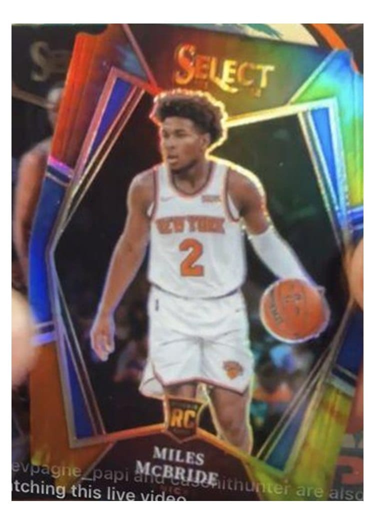 2021-22 Panini Select Base Set Miles McBride #157 card