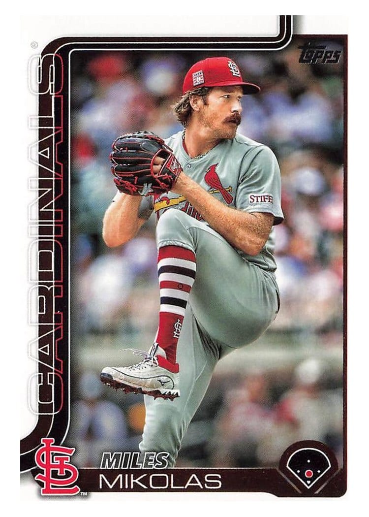 2025 Topps Base Set Miles Mikolas #137 card