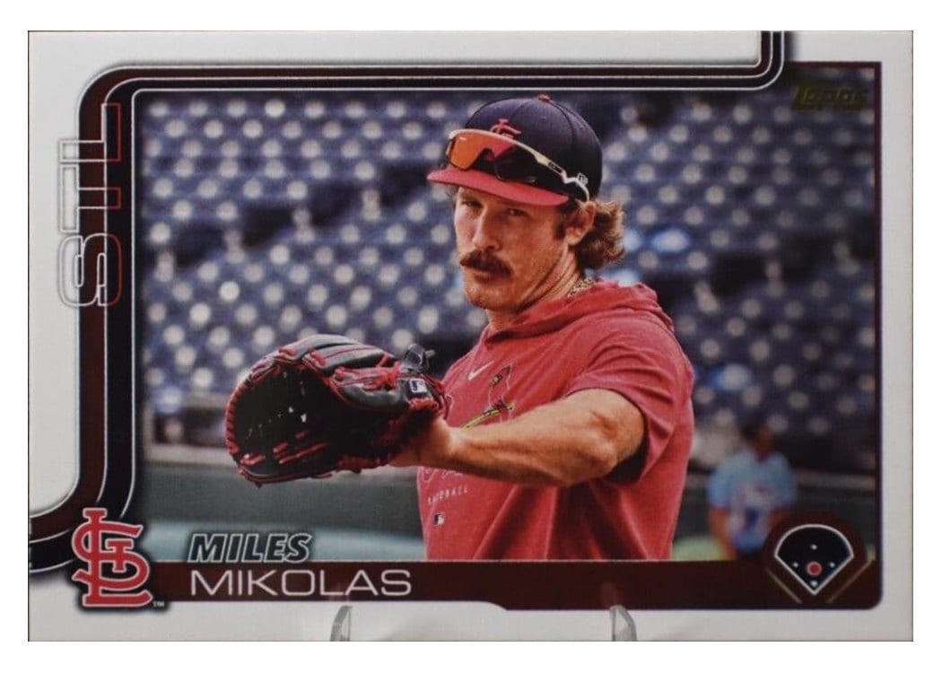 2025 Topps Base Set Miles Mikolas #137 card
