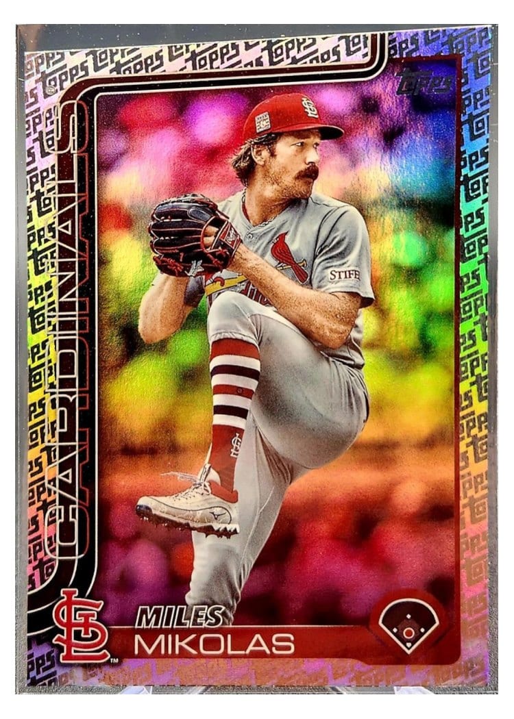 2025 Topps Base Set Miles Mikolas #137 card