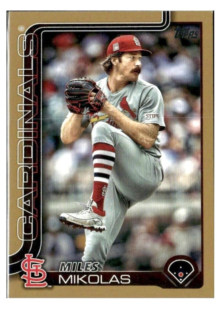 2025 Topps Base Set Miles Mikolas #137 card