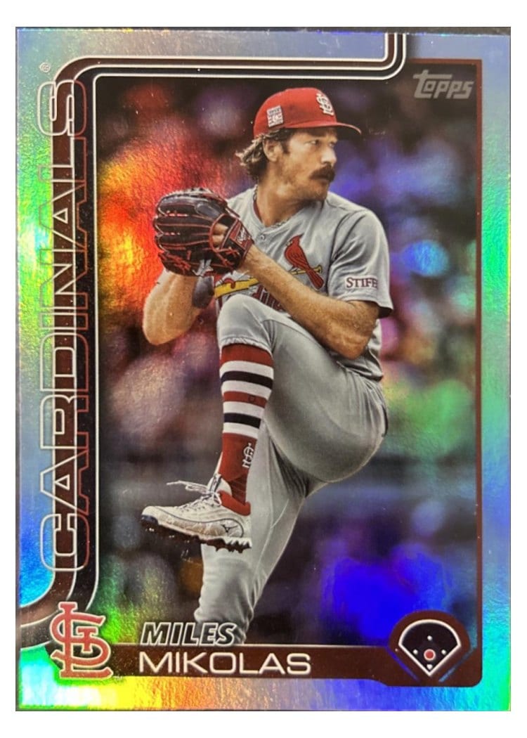 2025 Topps Base Set Miles Mikolas #137 card