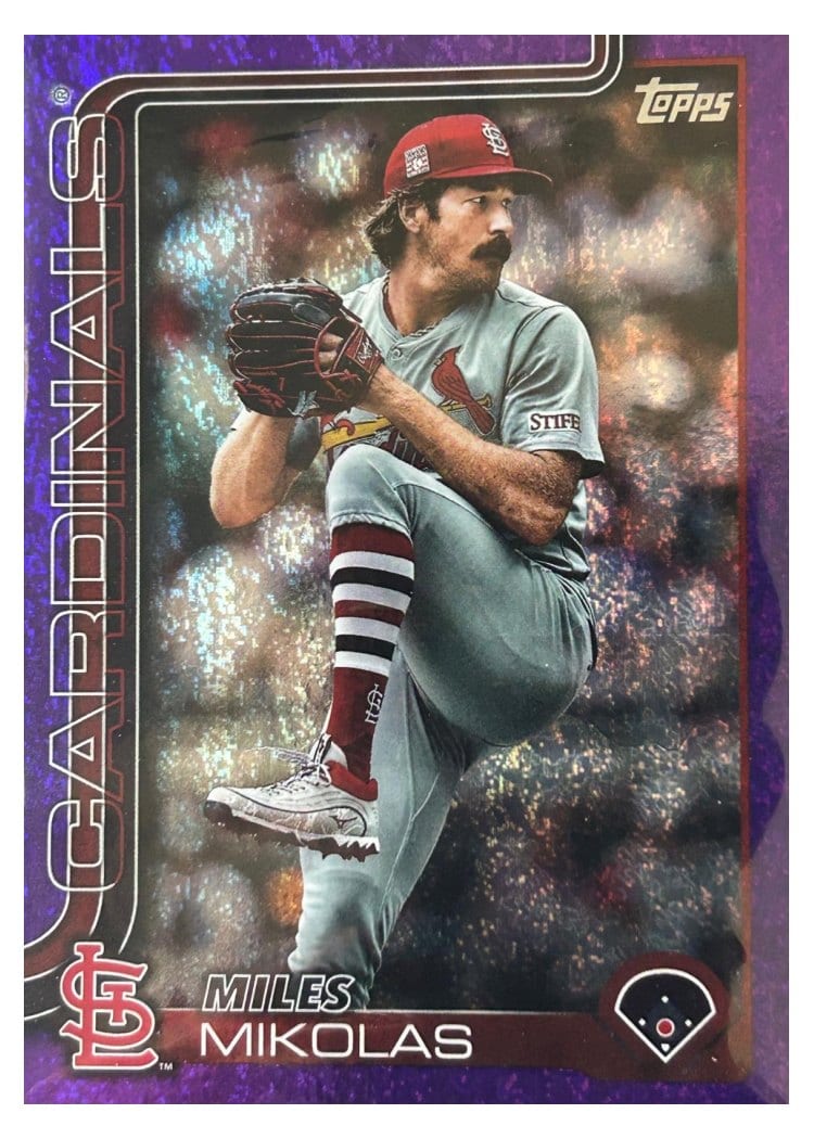 2025 Topps Base Set Miles Mikolas #137 card