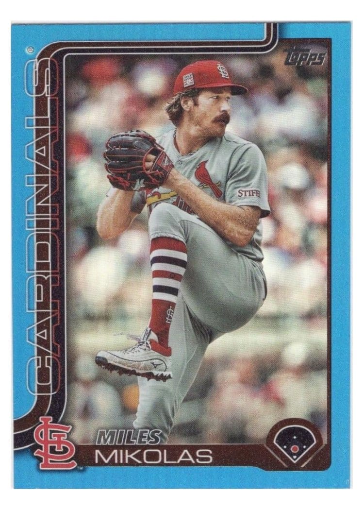 2025 Topps Base Set Miles Mikolas #137 card