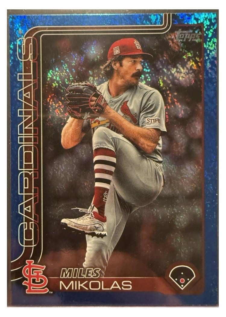 2025 Topps Base Set Miles Mikolas #137 card