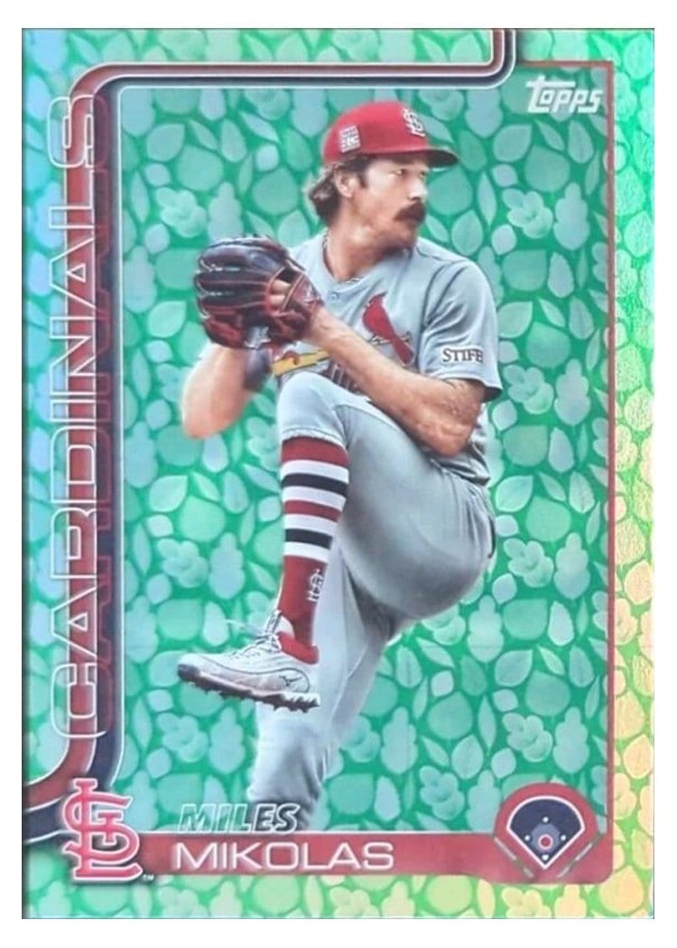 2025 Topps Base Set Miles Mikolas #137 card